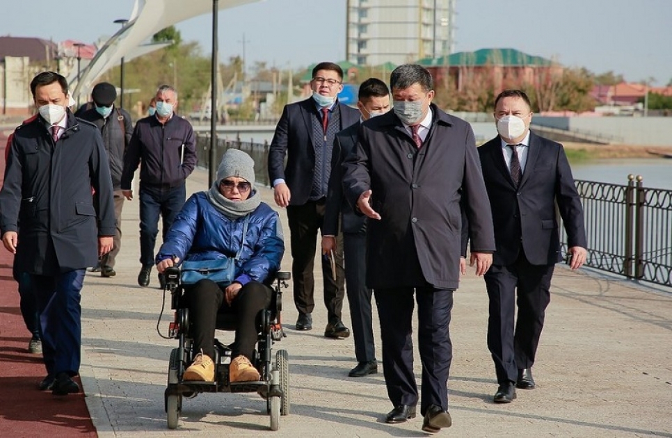 Махамбет Досмұхамбетов Жайық жағалауына барды