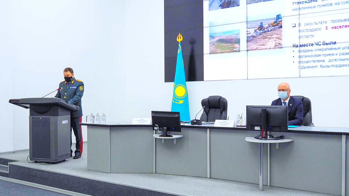 Роман Скляр ТЖМ-ге көктемгі су тасқынына дайындықты бастауды тапсырды