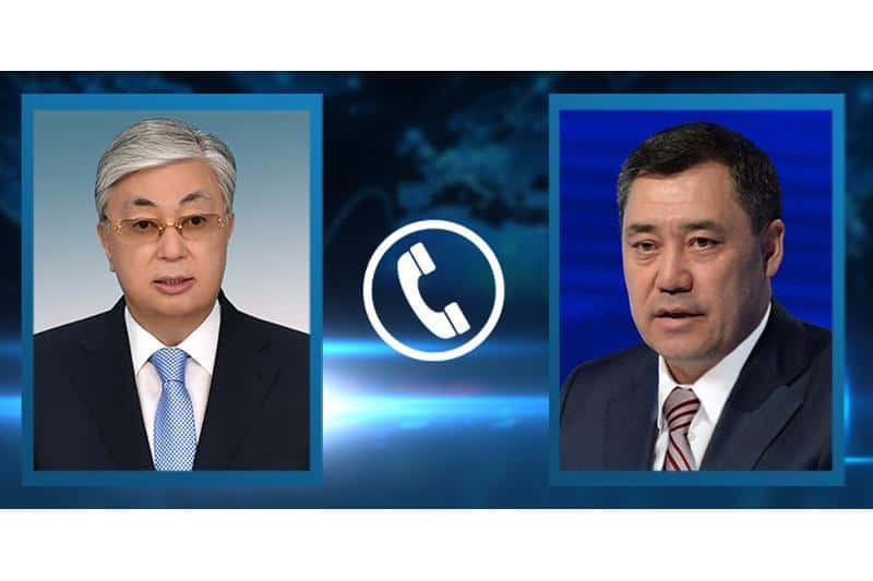 Мемлекет басшысы Қырғыз президентімен телефон арқылы сөйлесті