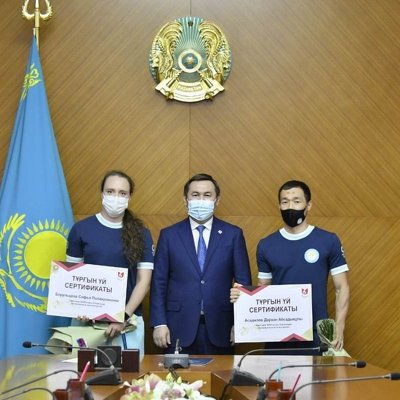 Әкім Токио Олимпиадасының жүлдегерлеріне пәтер сыйлады!