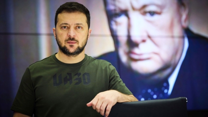 Владимир Зеленскийге адам нанғысыз батылдығы үшін Черчилл атындағы сыйлық берілді