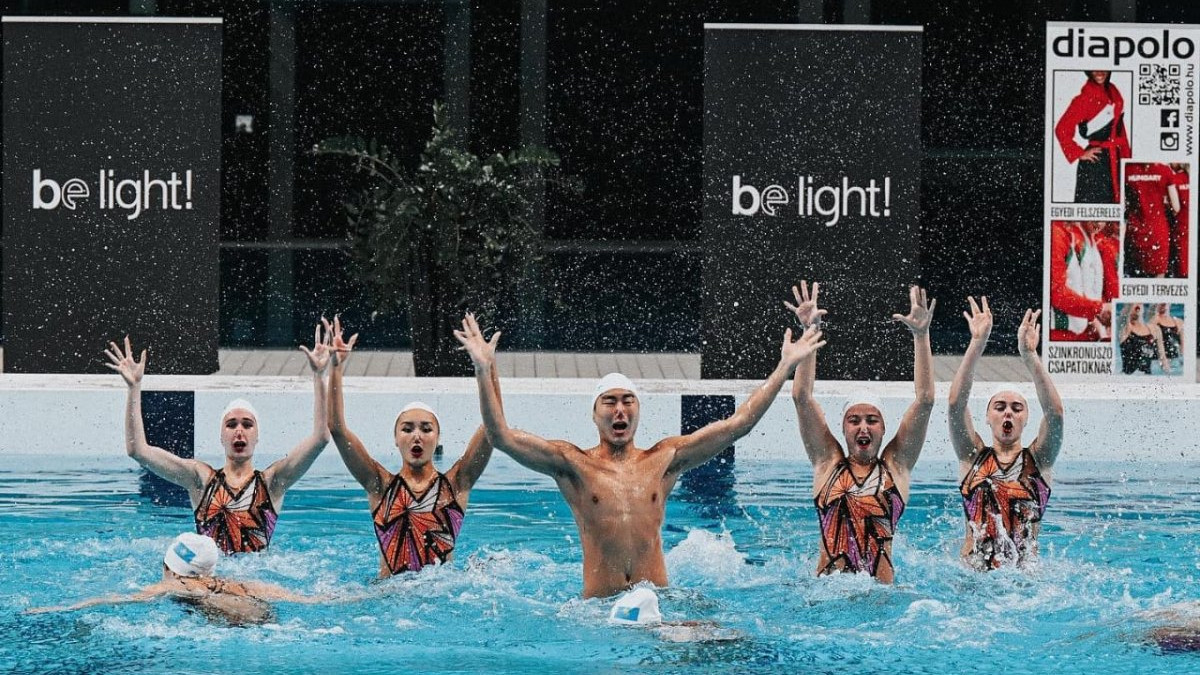  Әртістік жүзуден Әлем кубогында елордалық спортшылар үздік нәтиже көрсетті 