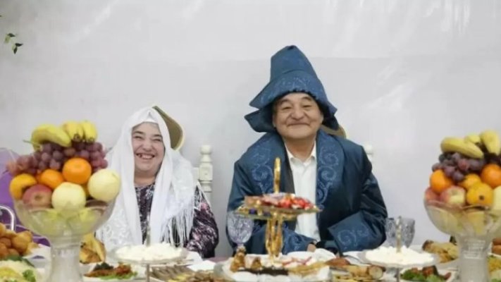 Шымкенттегі қарттар үйінде танысқан екі қария үйленді