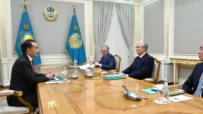 Мемлекет басшысы Бақытжан Сағынтаевты қабылдады
