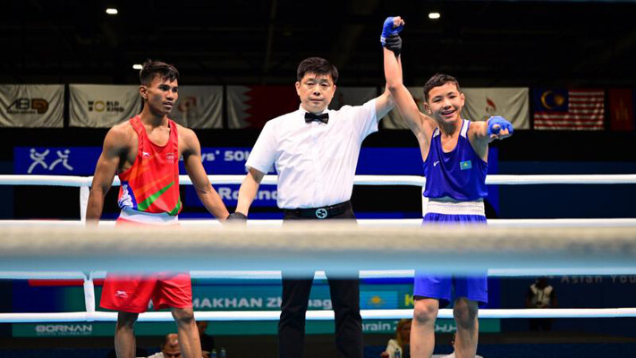 Бокстан Жұмағали Нұрмахан жасөспірімдердің Азия ойындарында жеңімпаз атанды
